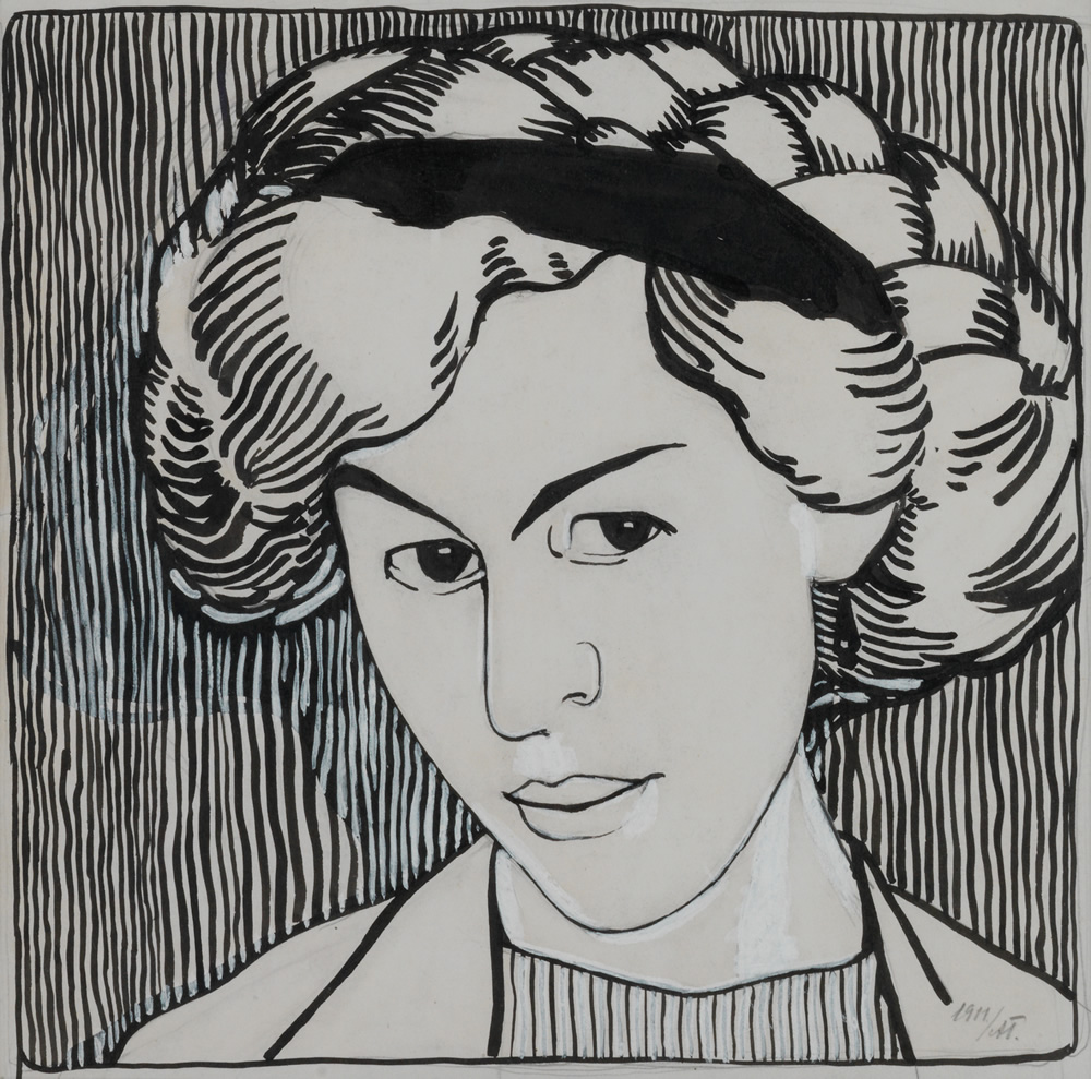 ‘Portrait of Wanda Monastyrska’